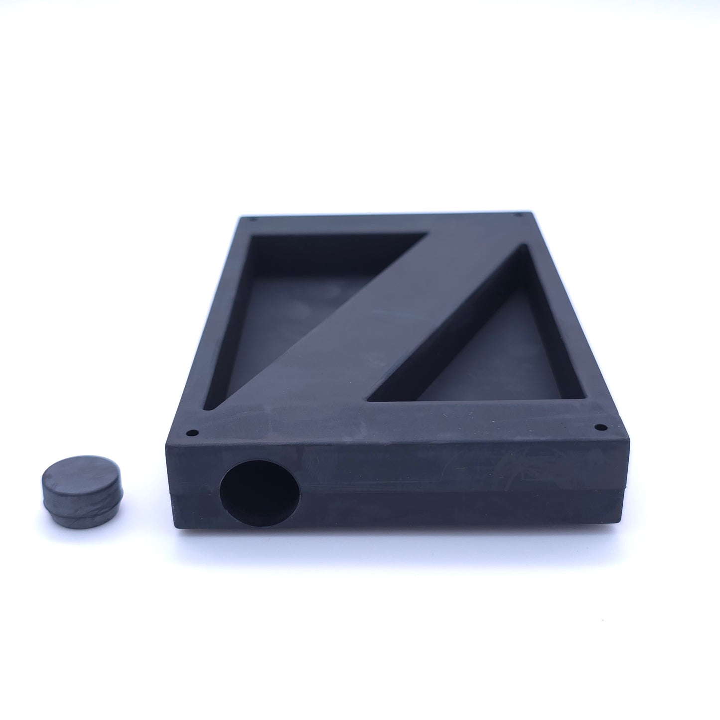 Discreet Mezuzah Case, Modern Sleek Design, Waterproof, for Door Post - Jewish Depot