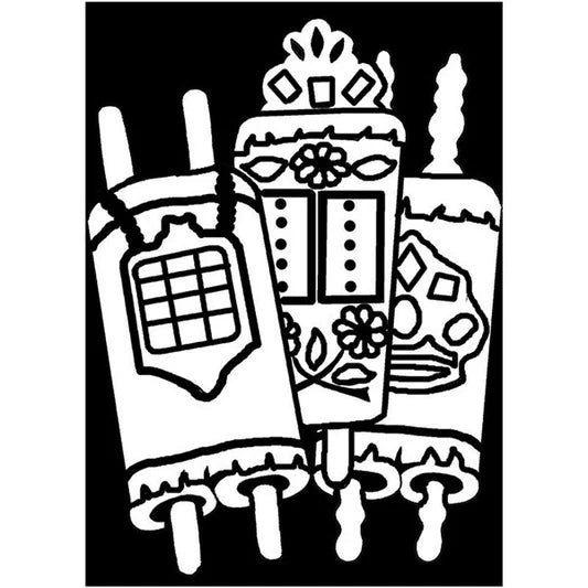 Torah Velvet Art – Pack of 12