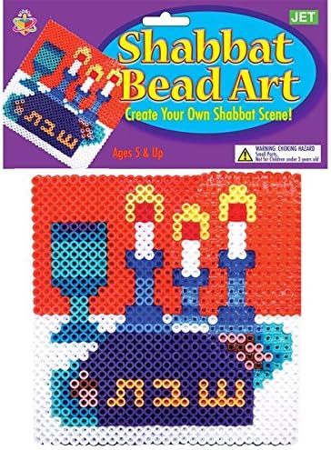 Shabbat Bead Art - Jewish Depot