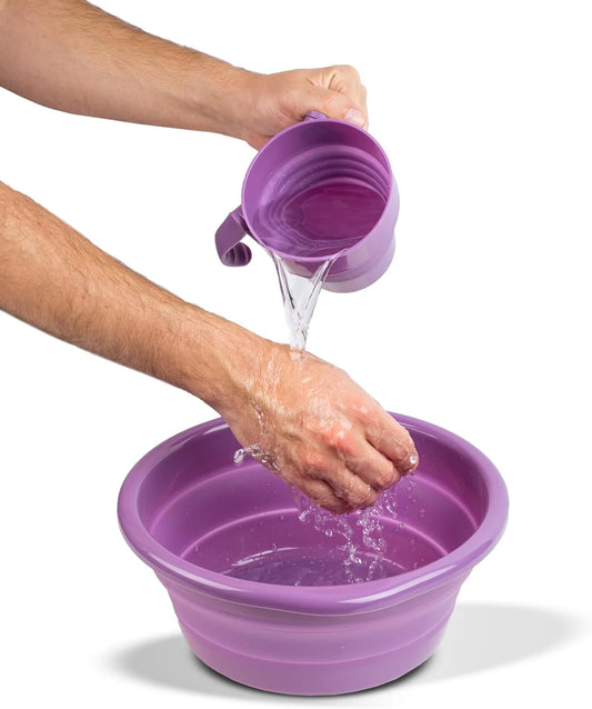 Collapsible Washing Cup & Bowl - Jewish Depot