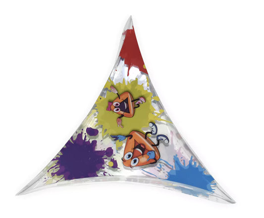 Clear Hamantaschen-Shaped Box – Perfect for Purim Gifts and Treats - Jewish Depot