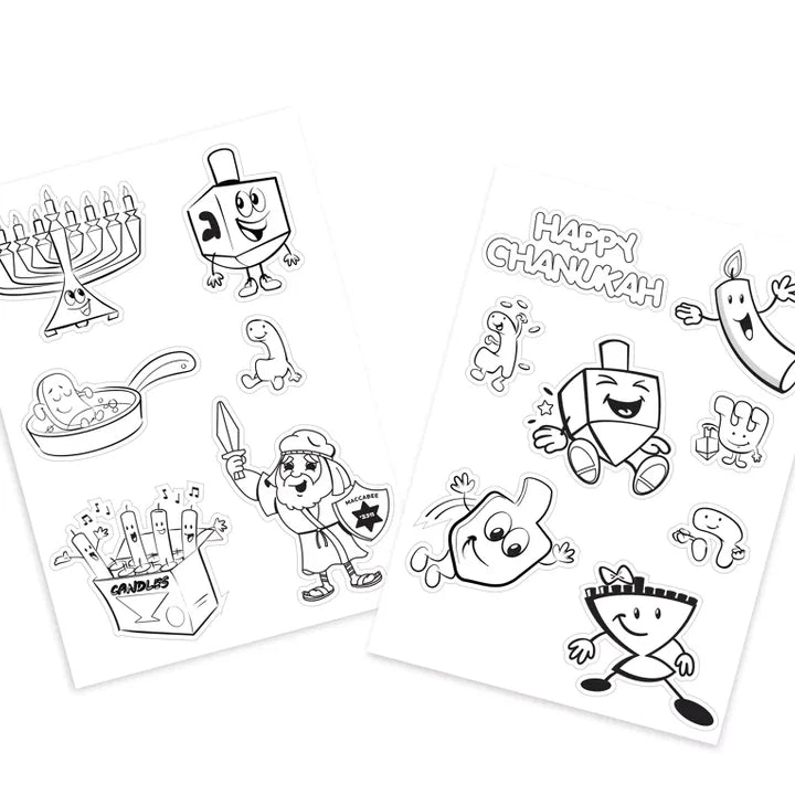 Chanukah Magnet Art - Jewish Depot