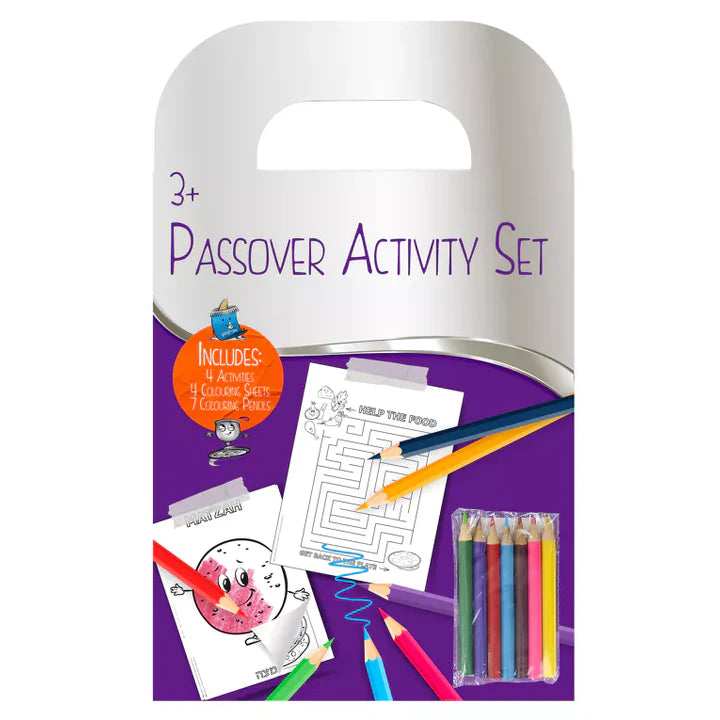 Passover Activity Coloring Kit - Jewish Depot
