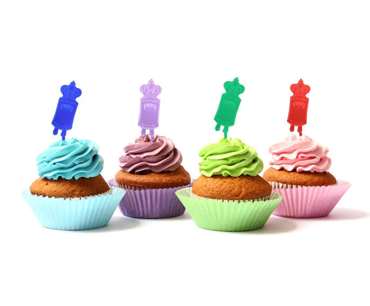 Torah Lucite Cake Toppers – Pack of 6