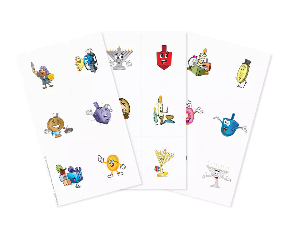 Chanukah Temporary Tattoos - Jewish Depot