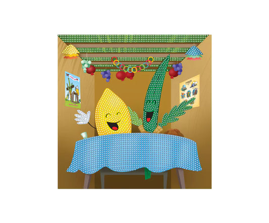 Sukkot Diamond Art Kit - Creative Mosaic Craft