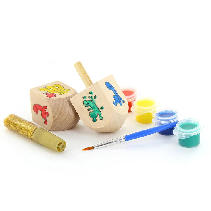 Paint Your Own Dreidels - Jewish Depot
