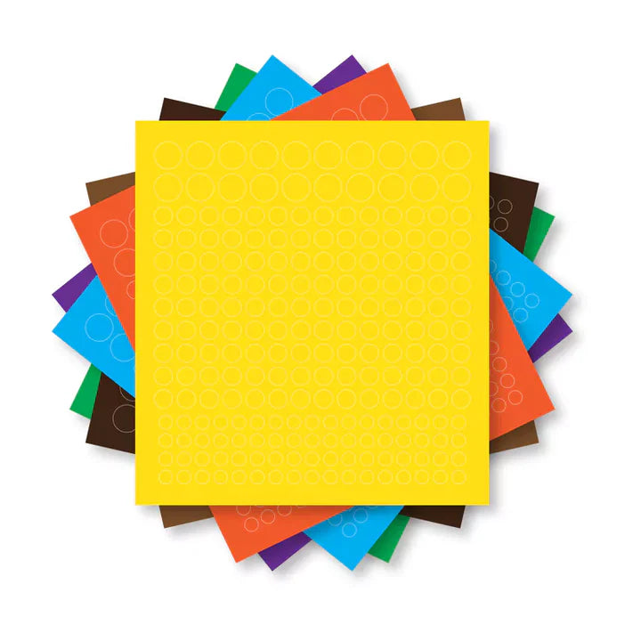 Chanukah Dotty Sticker Art - Jewish Depot