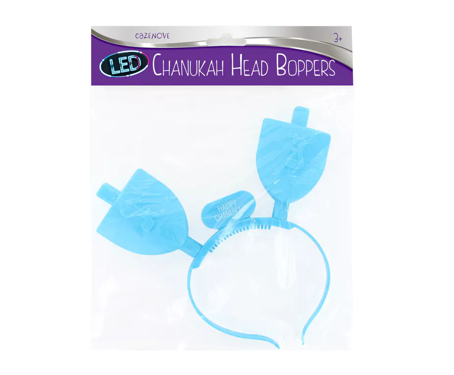Chanukah LED Head Boppers - Jewish Depot
