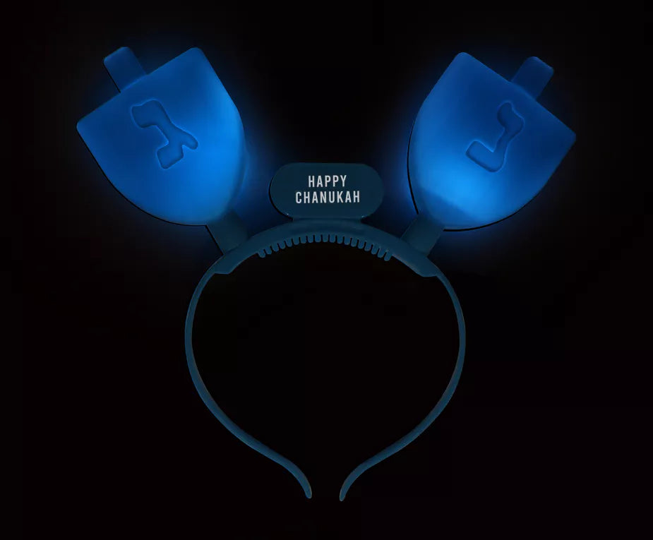 Chanukah LED Head Boppers - Jewish Depot