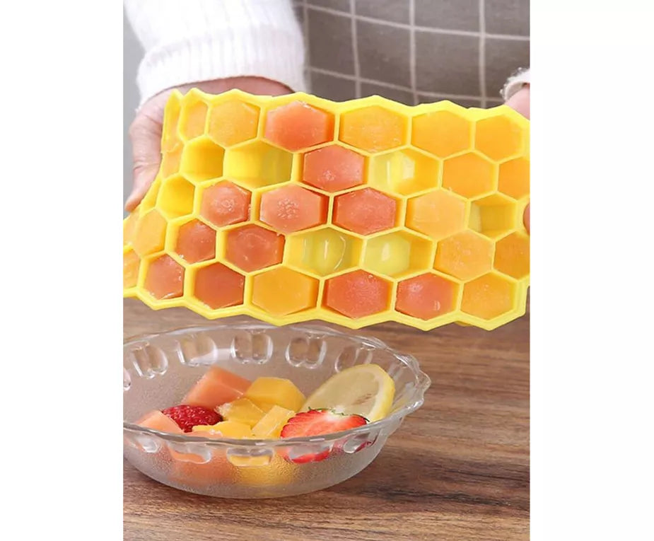 Honeycomb Shape Silicone Ice Cube Tray - Perfect for Rosh Hashanah