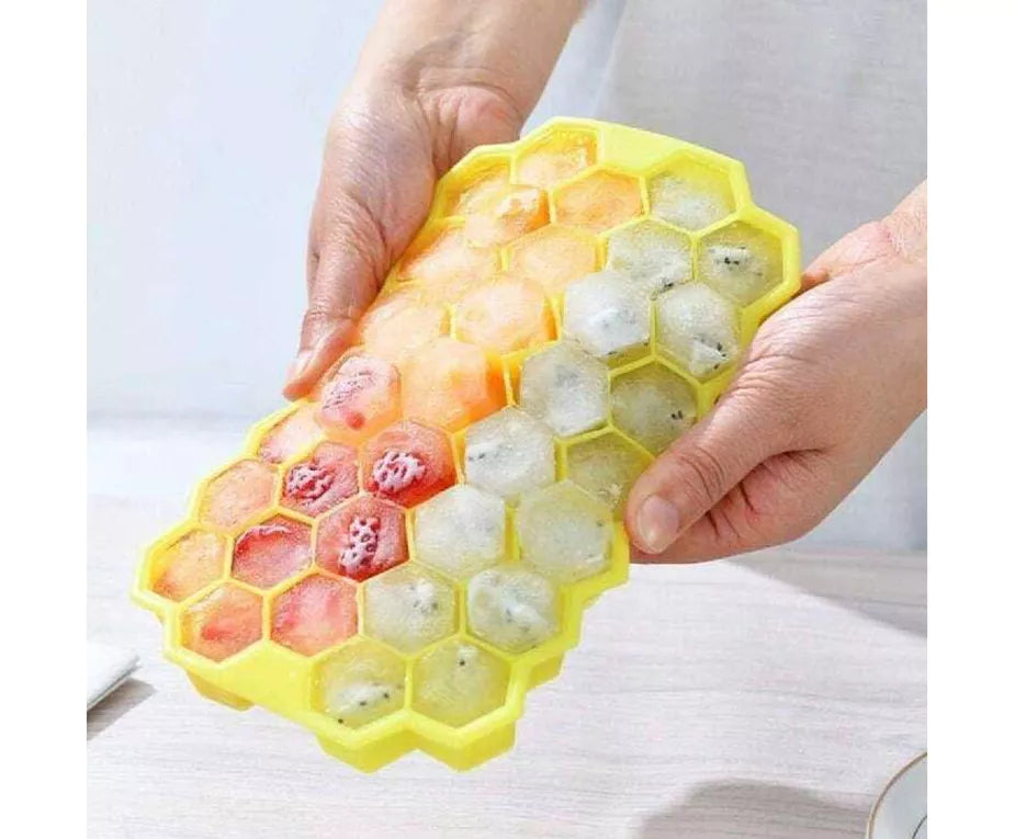 Honeycomb Shape Silicone Ice Cube Tray - Perfect for Rosh Hashanah