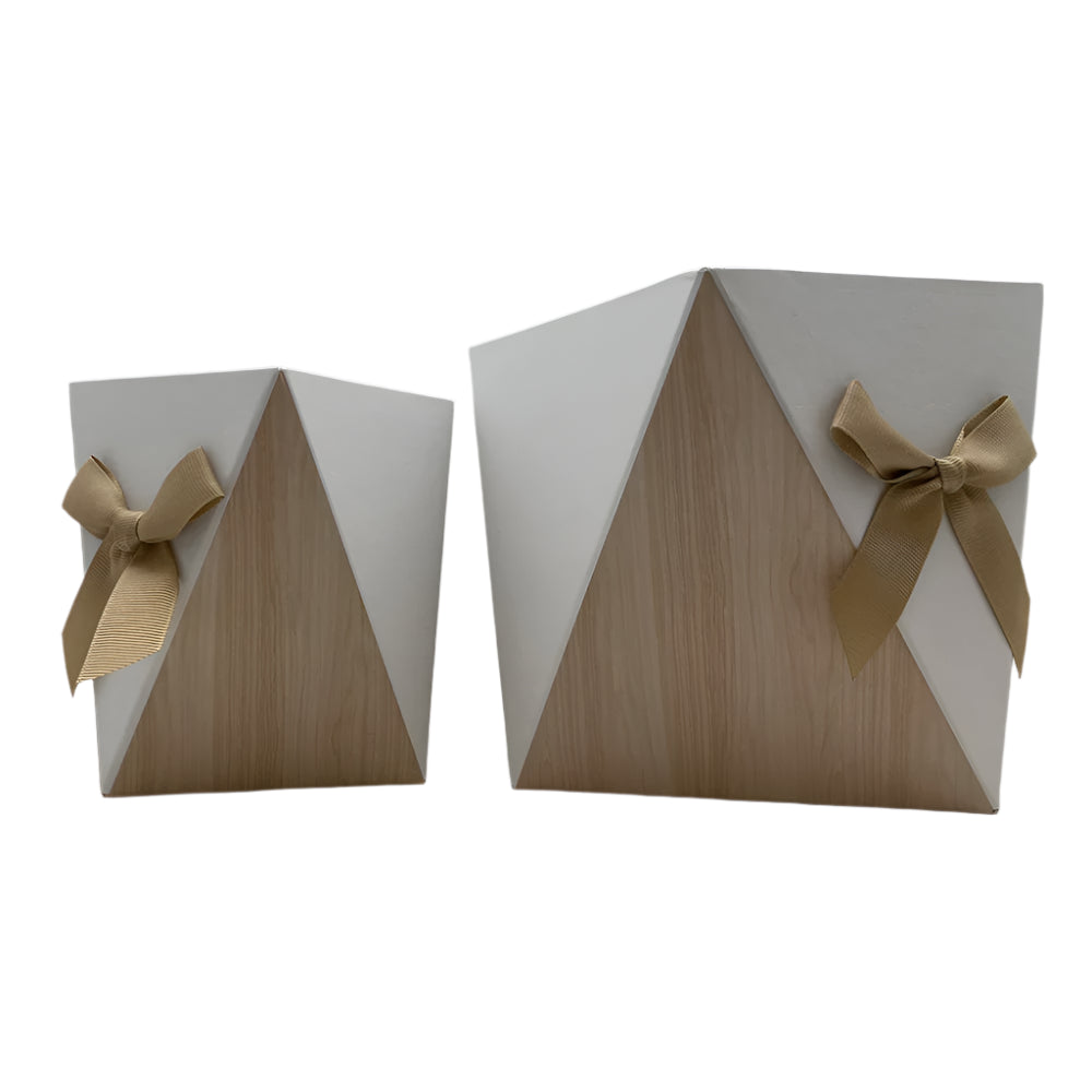 Twisted Purim Box – Mishloach Manos Packaging Box (Small & Medium Sizes) - Jewish Depot