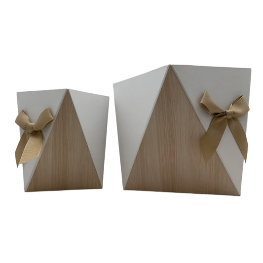 Twisted Purim Box – Mishloach Manos Packaging Box (Small & Medium Sizes) - Jewish Depot