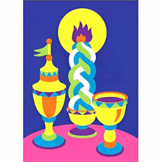 Havdalah Sand Art – Pack of 12 (Sand Not Included)