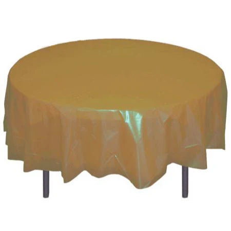 Rectangle & Round Tablecloths Pack of 12  – 54" x 108" and 84" Round – High Opacity – Available in 8 Colors