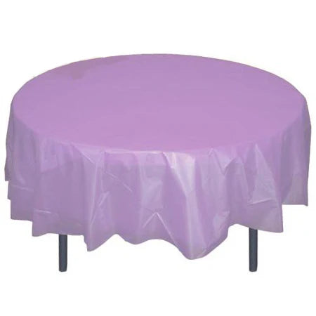 Rectangle & Round Tablecloths Pack of 12  – 54" x 108" and 84" Round – High Opacity – Available in 8 Colors