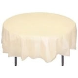 Rectangle & Round Tablecloths Pack of 12  – 54" x 108" and 84" Round – High Opacity – Available in 8 Colors