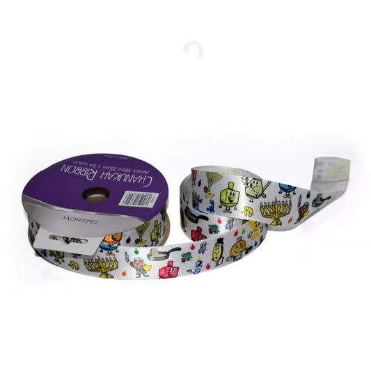 Happy Chanukah Satin Ribbon – Character Design