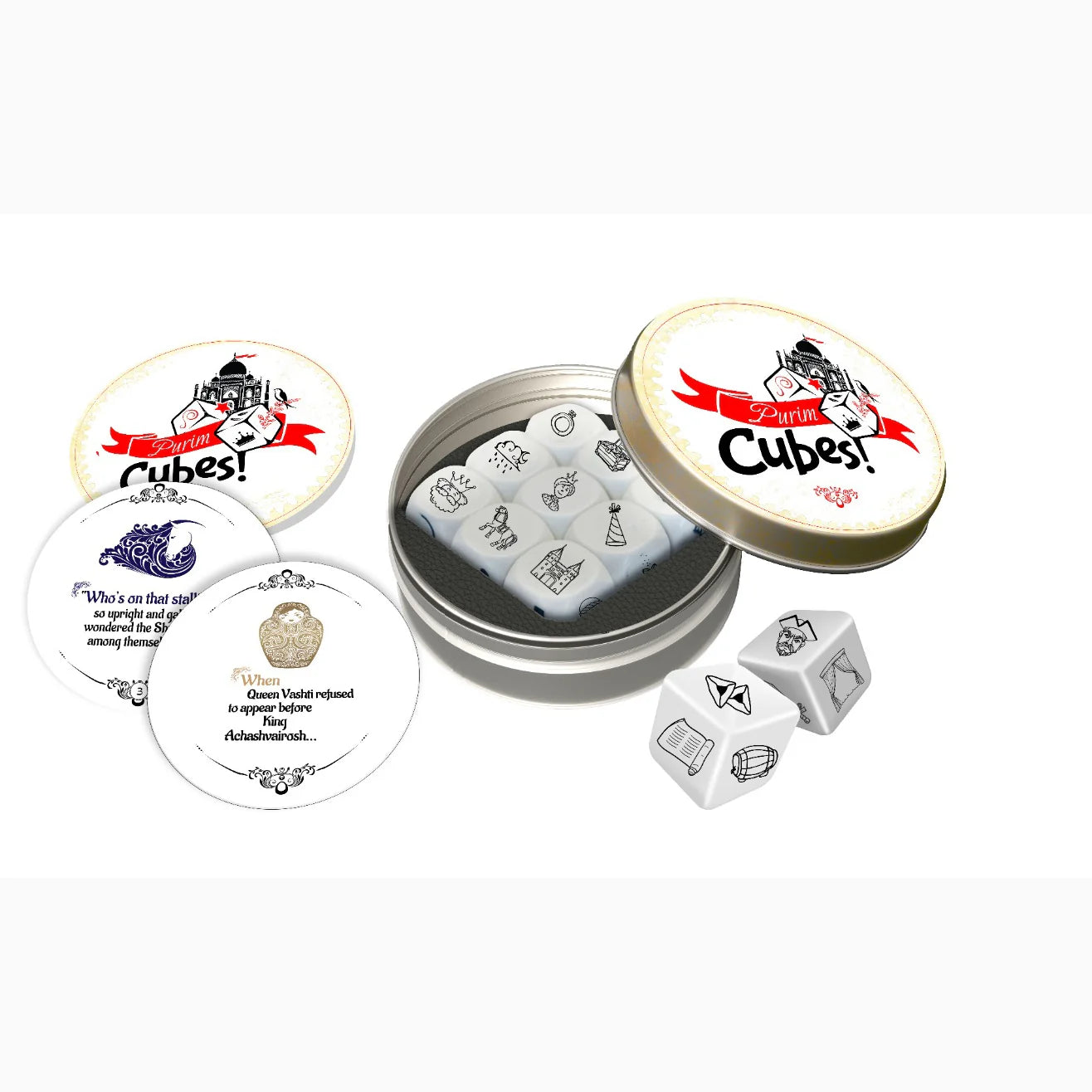 Purim Cubes Game – Fun and Interactive Purim Activity - Jewish Depot