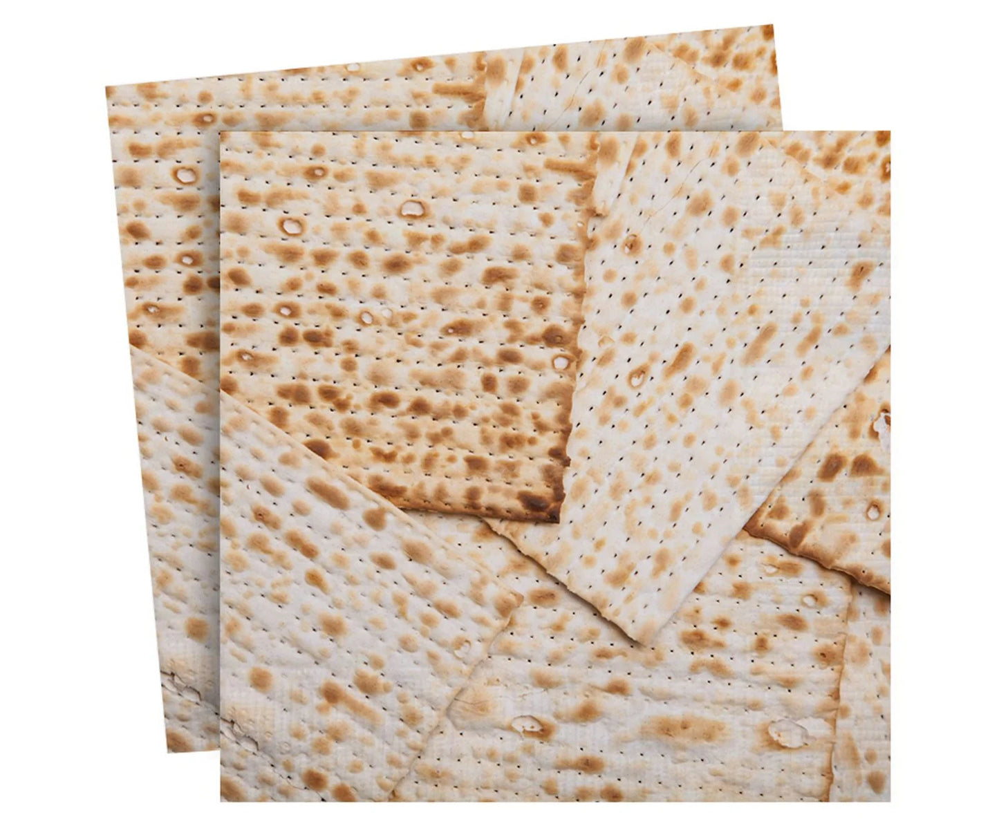 Passover Napkins - Square Matzah Design (Set of 20)