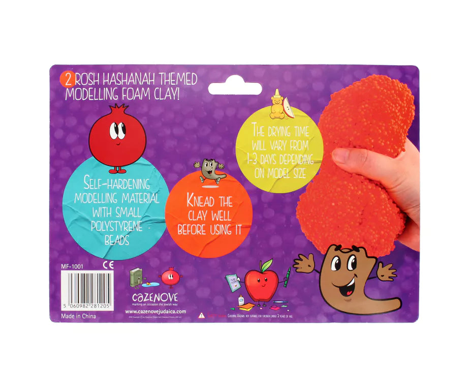 Rosh Hashanah Modelling Foam – Sensory Play, Ready-to-Use, Never Dries Out