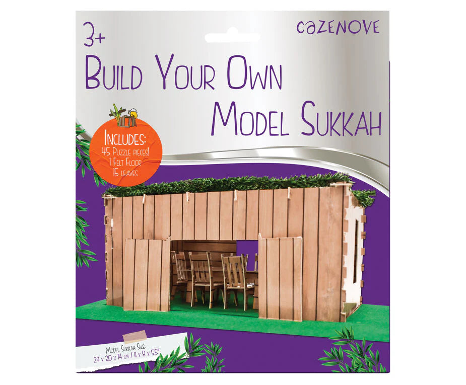 Build-Your-Own Model Sukkah Kit – Creative Holiday Fun for Kids
