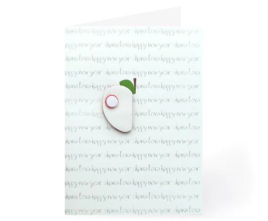 Premium Foiled New Year Card with 3D Attachment – Large Greeting Card, 6 Unique Designs