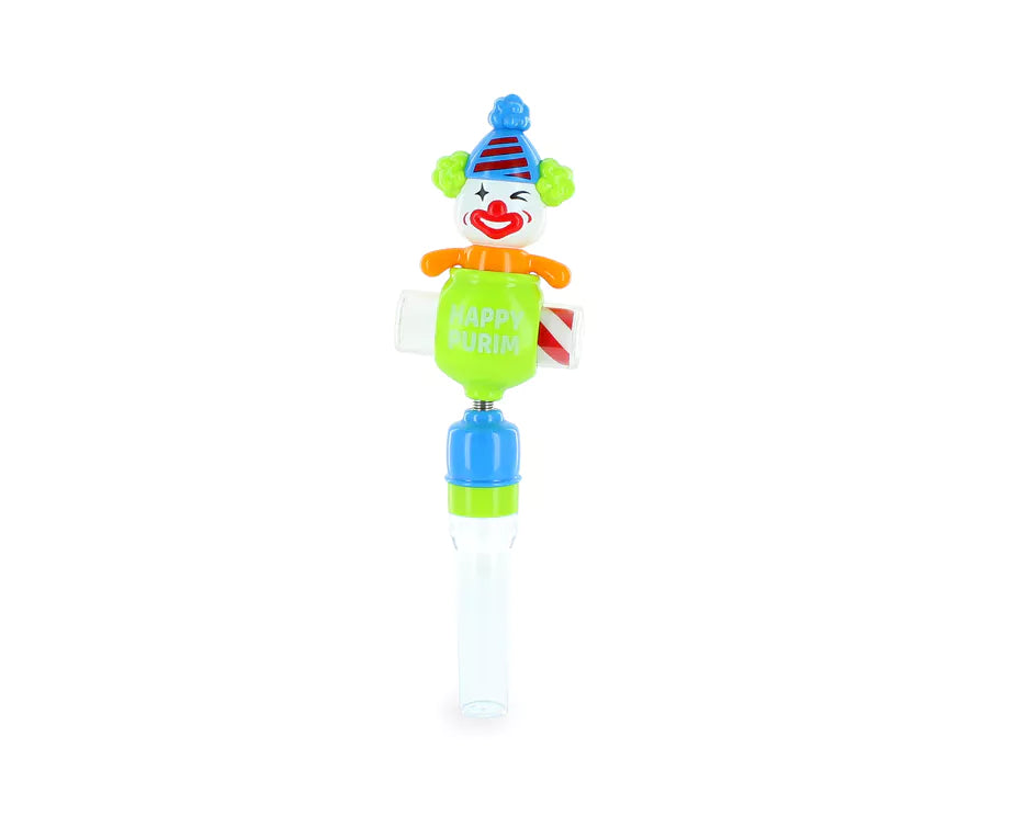Clown Noise Makers - Fun Purim Party Favors (Sold Individually) - Jewish Depot