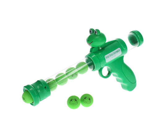 Passover Froggy Shooter - Air-Pressurized Foam Shooter with 8 Foam Frogs