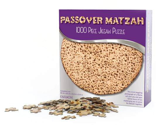 1000-Piece Matzah Puzzle – Challenging & Fun Passover Activity - Jewish Depot