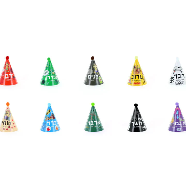 10 Plagues Hats - Jewish Depot
