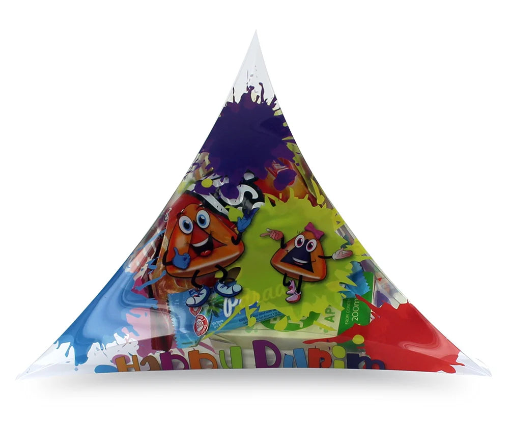 Clear Hamantaschen-Shaped Box – Perfect for Purim Gifts and Treats - Jewish Depot