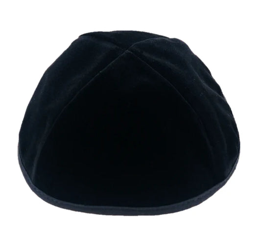 Velvet Yarmulke - Size 4-5 - Jewish Depot