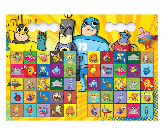 Chanukah Bingo Game – Fun Hanukkah Activity for Kids & Families