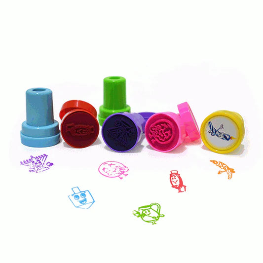 Chanukah Themed Ink Stamps - Jewish Depot