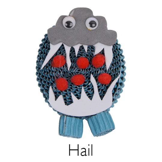 Corrugated Paper 10 Plagues Craft Kit - Jewish Depot