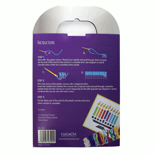 Chanukah Cross Stitch - Jewish Depot