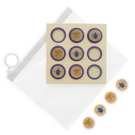 Chanukah Themed Tic-Tac-Toe – Fun for the Whole Family - Jewish Depot