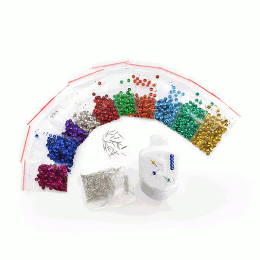 Sequin Dreidel Craft - Jewish Depot