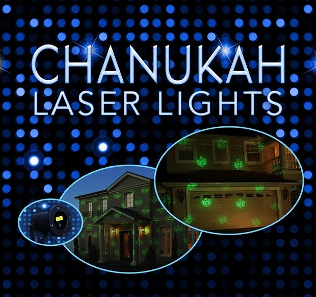 Chanukah Laser Lights