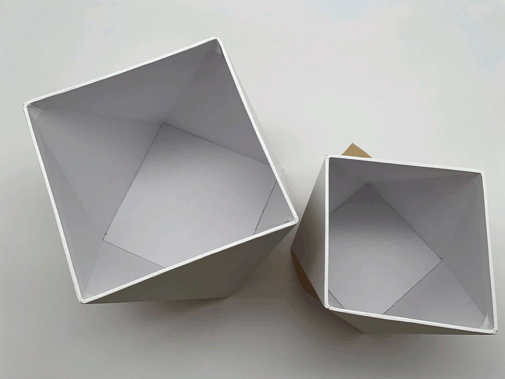 Twisted Purim Box – Mishloach Manos Packaging Box (Small & Medium Sizes) - Jewish Depot