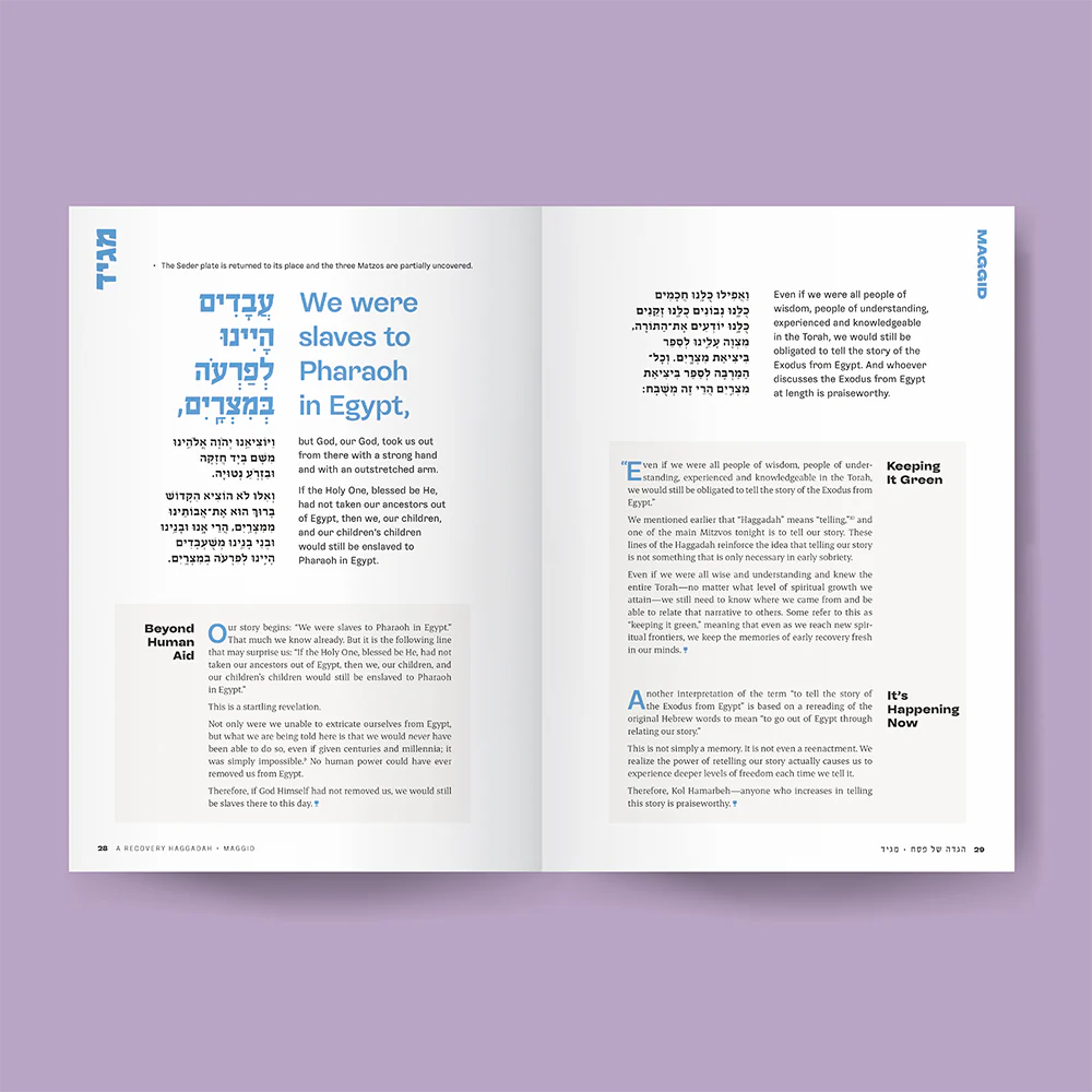 The Four Cups: A Recovery Haggadah - Jewish Depot