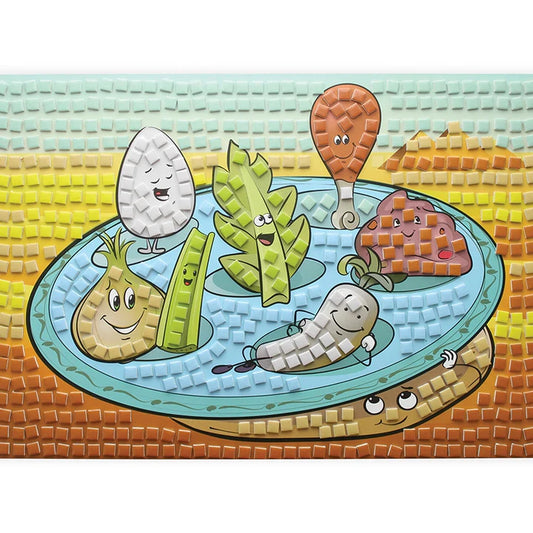 Passover Mosaic Foam Art Kit – 3D Craft for Kids - Jewish Depot