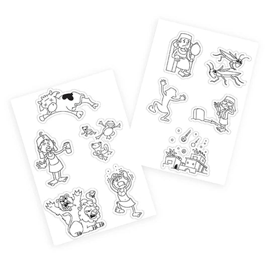 Passover Magnet Art Kit – 10 Plagues - Jewish Depot