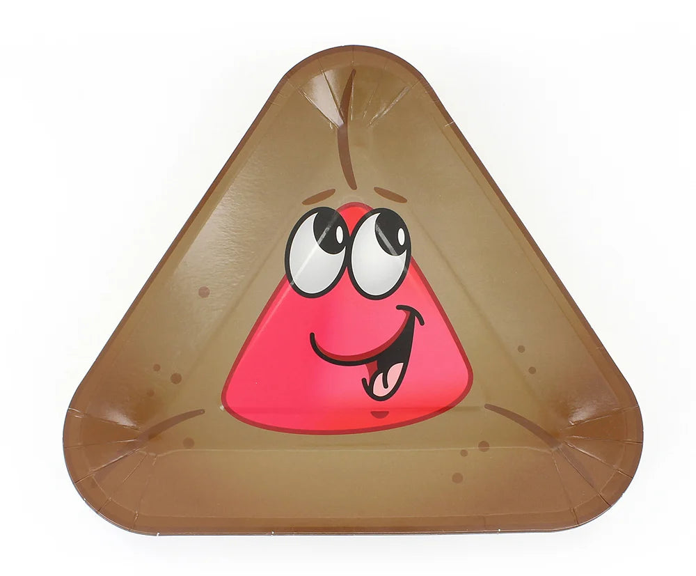 10 Coated Paper Plates in a Pack – 9.1" x 7.5", Ideal for Hot & Cold Food - Jewish Depot