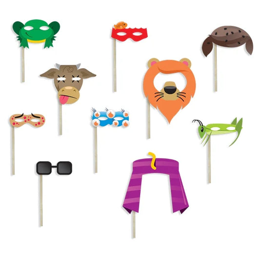 10 Plagues Photo Booth Props – Fun & Interactive Passover Activity Set - Jewish Depot