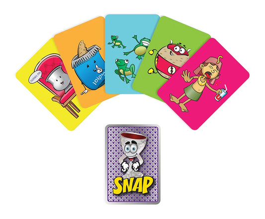 Passover "Snap" Card Game – 26 Pairs of Festive Cards