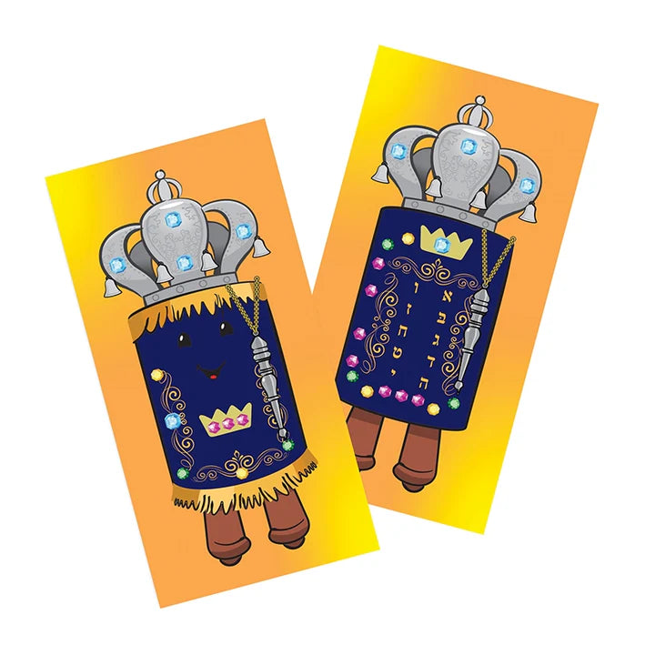 Reusable Torah Sticker Art - Jewish Depot