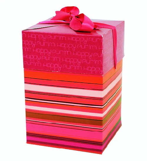 Quick & Easy Pop-Up Box with Ribbon for Bow – Perfect for Gifts and Treats - Jewish Depot